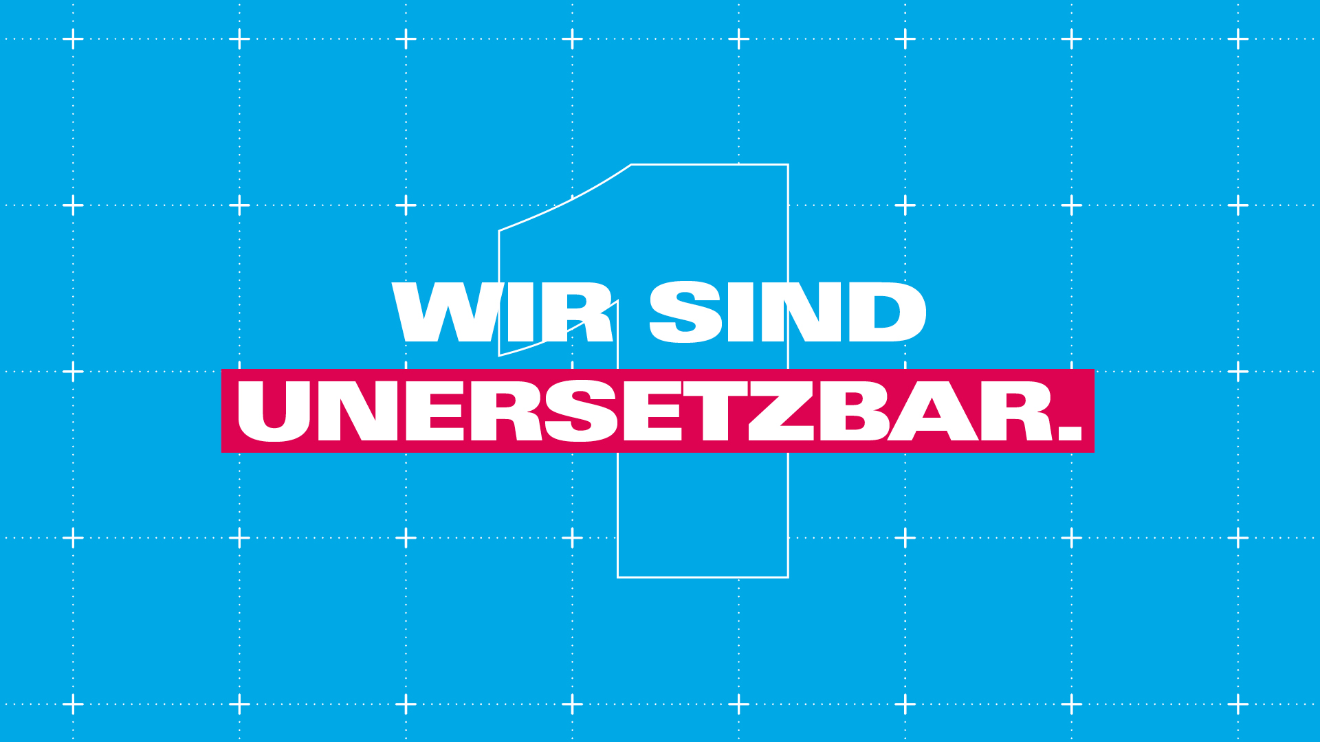 1. Wir sind unersetzbar