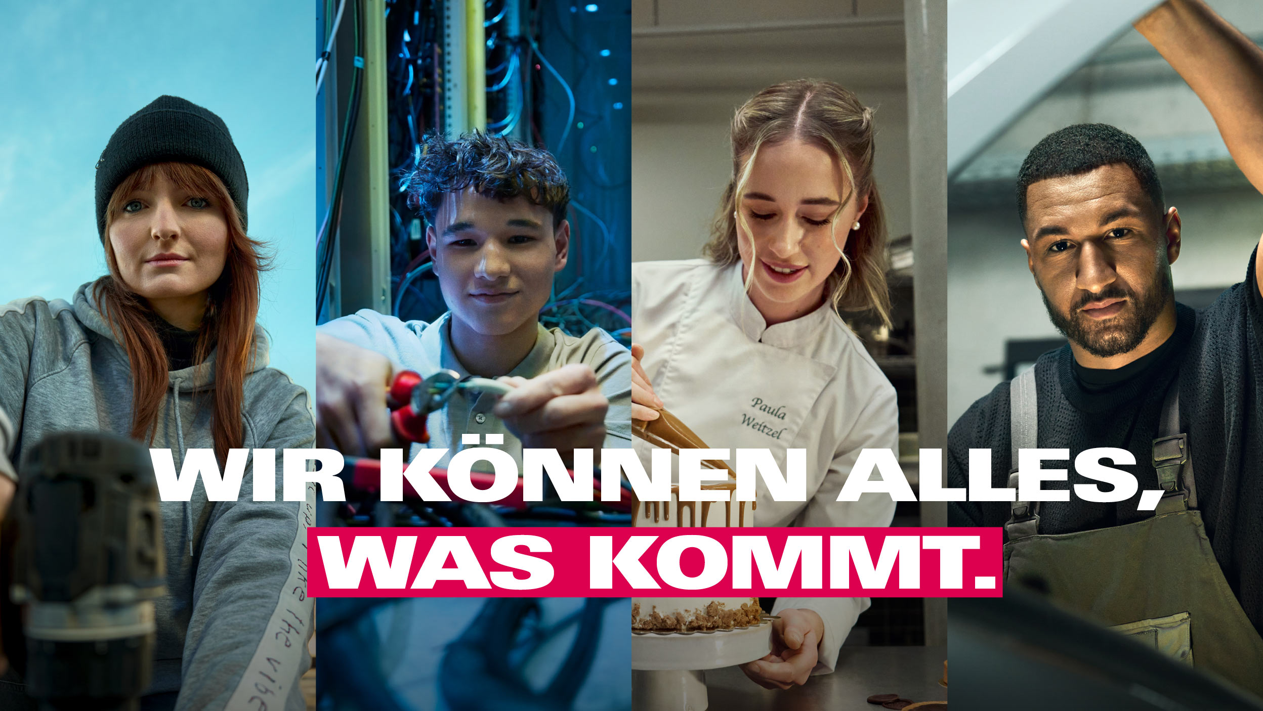 Wir koenen alles, was kommt.